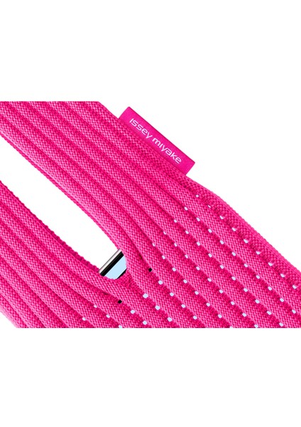 Tüm Telefonlarla Uyumlu iPhone Pocket Issey Mıyake Örgü Çapraz Telefon Çantası Askısı 80CM indirimleri