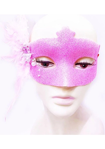 Buğz Sim Işlemeli Balo Maskesi