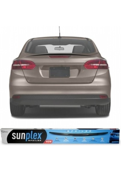 Ford Focus 4 Sedan 2015-2019 Piano Black Bagaj Spoiler fiyatları
