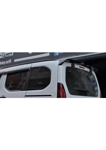 Citroen Berlingo 2009- Ile Uyumlu Abs Yarasa Piano Blak Spoiler (Siyah) fırsatları