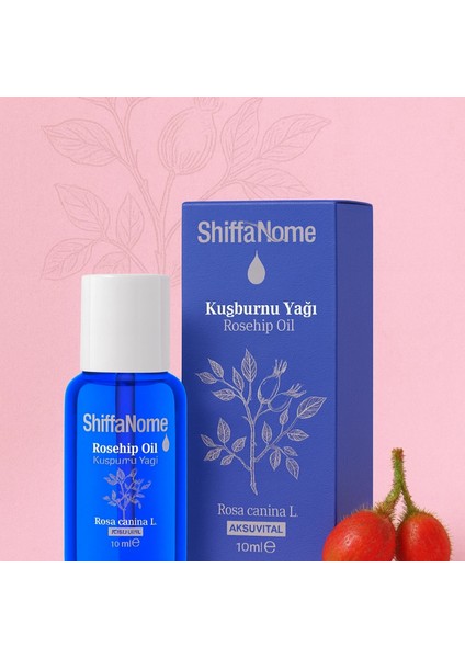 Saf Kuşburnu Çekirdeği Yağı 10 ml