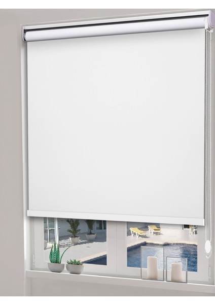 Lotus Serisi Ekru Renk A Kalite Mat Stor Perde fiyatları