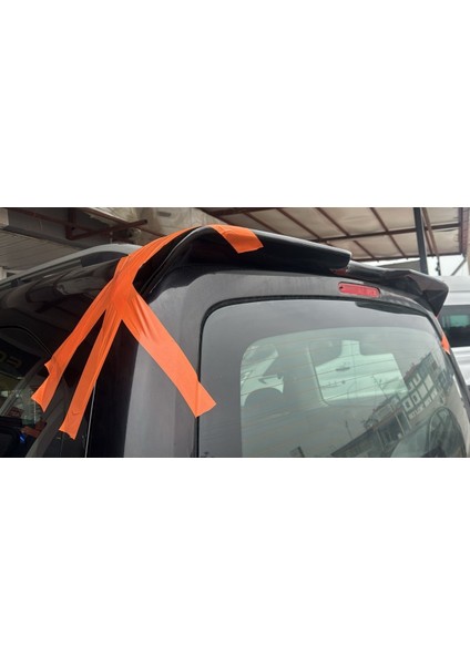 Fiat Doblo 2023- Ile Uyumlu Abs Yarasa Piano Blak Spoiler (Siyah) modelleri