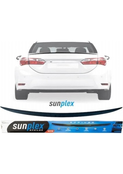 Toyota Corolla 2013-2018 Piano Black Bagaj Spoiler fiyatları
