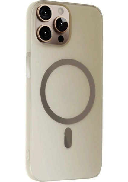 iPhone 15 Pro Tuna Pc Slim Magsafe Kapak - Titan GRI-(5796) - ER001Y-53H4M7