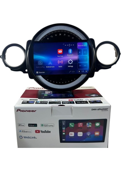 Mini Cooper 2007-2011 Pioneer 4-64 Tam Profesyonel Oem Multimedia