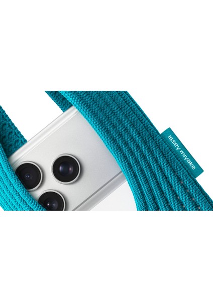 Tüm Telefonlarla Uyumlu iPhone Pocket Issey Mıyake Örgü Çapraz Telefon Çantası Askısı 80CM fiyatları