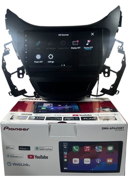 Hyundai Elentra 2012-2014 Pioneer 4-64 Tam Profesyonel Oem Multimedia modelleri