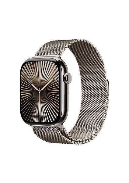 Apple Watch Uyumlu Çelik Kordon Milano Loop Gümüş