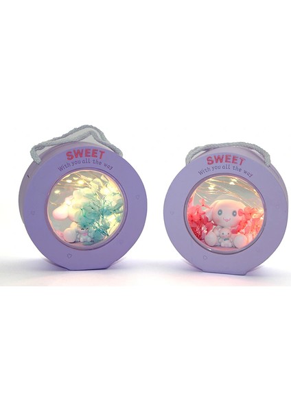 Polyester Hello Kitty Cinnamoroll Masa Üstü Lamba