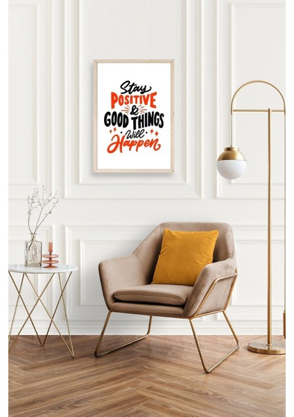 Motto Ahşap Çerçeveli Tablo fiyatları