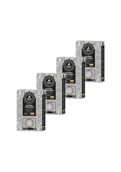 Addis Ababa Coffee - Kolombiya Single Origin Kahve 4X250 Gr. (Kavrulmuş Çekirdek)