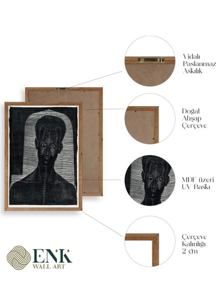 Samuel Jessurun Ahşap Çerçeveli Tablo fırsatları