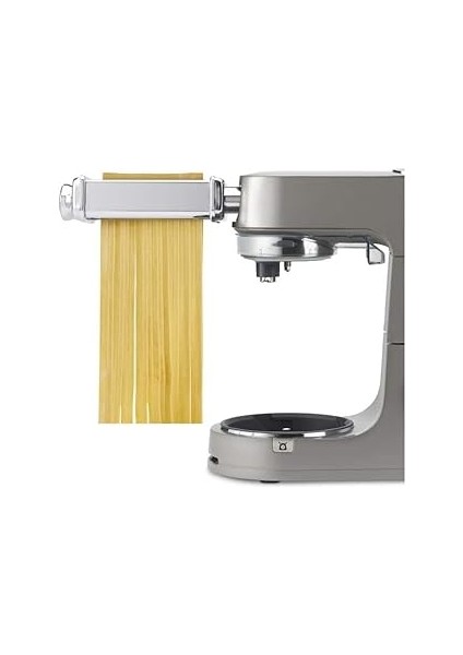 Fettucini Makarna Kesme Aparatı KAX981ME - Mutfak Şefi Aksesuarı, Paslanmaz Çelik (Tüm Chef