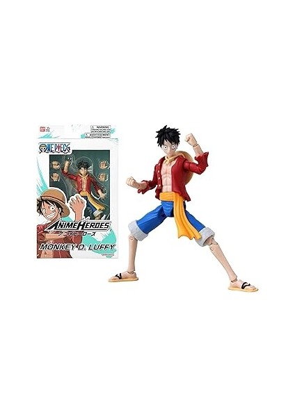 Anime Heroes One Piece Monkey D. Luffy Eklemli Figür