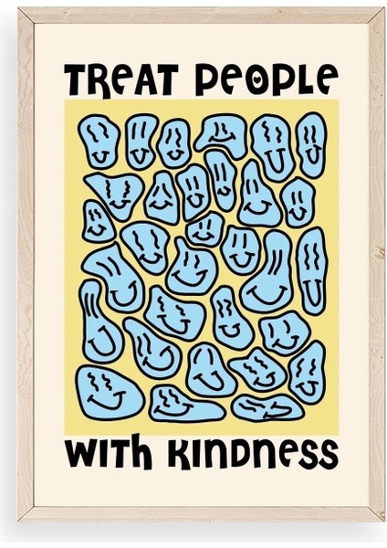 Motto Ahşap Çerçeveli Tablo