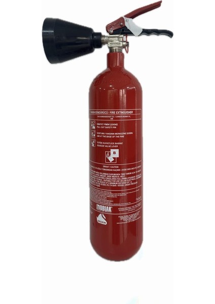 2 kg Co2 Yangın Söndürmecihazı Mobiak