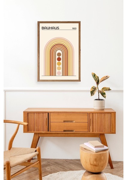 Bauhaus Ahşap Çerçeveli Tablo modelleri