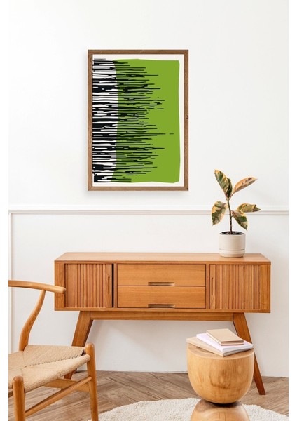 Modern Ahşap Çerçeveli Tablo modelleri