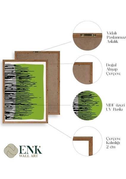 Modern Ahşap Çerçeveli Tablo fırsatları