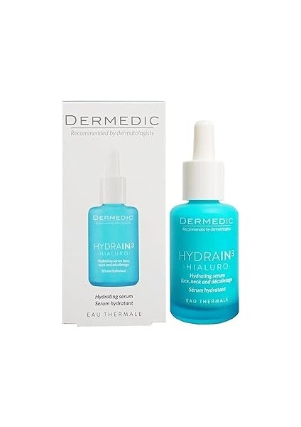 Dermedic Hydrain3 Hialuro Nemlendi̇ri̇ci̇ Yüz,boyun ve Dekolte Serumu 30ML