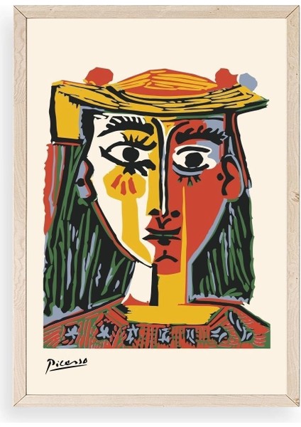 Picasso Ahşap Çerçeveli Tablo