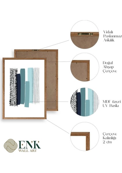 Modern Ahşap Çerçeveli Tablo fırsatları