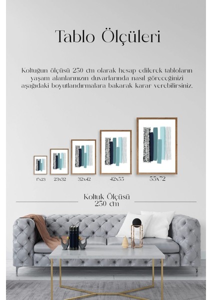 Modern Ahşap Çerçeveli Tablo indirimleri