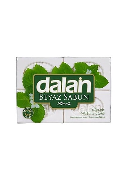 Dalan Geleneksel Saf Beyaz Banyo Sabunu Klasik 150X4 G