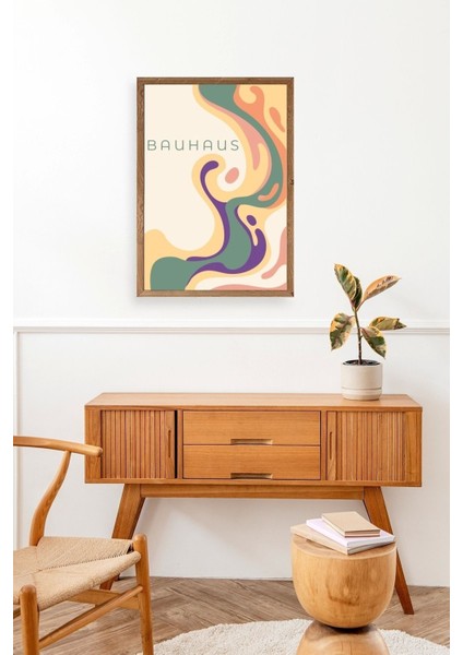 Bauhaus Ahşap Çerçeveli Tablo modelleri
