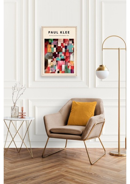 Paul Klee Ahşap Çerçeveli Tablo fiyatları
