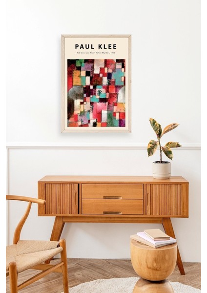Paul Klee Ahşap Çerçeveli Tablo modelleri
