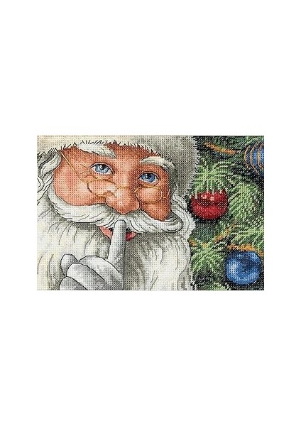 Dimensions Ölçüler Sayılı Kreuzstick Set, Santa Secret
