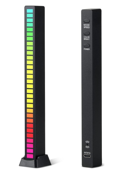 Rgb Sese Duyarlı Taşınabilir Ekolayzer LED Çubuk fiyatları