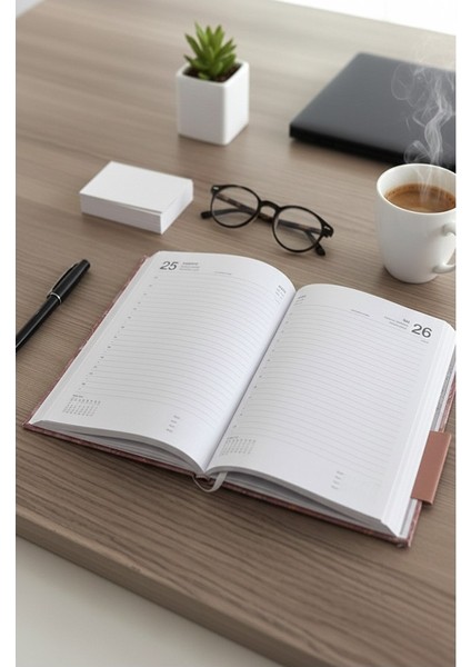 A5 2026 Kilitli Ajanda 168 Yaprak Suni Deri Kapaklı Günlük Ajanda Ayraçlı Planlayıcı Ajanda 15X21CM Siyah modelleri