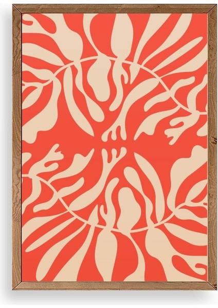 Modern Ahşap Çerçeveli Tablo