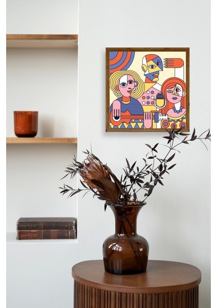 Modern Ahşap Çerçeveli Tablo modelleri