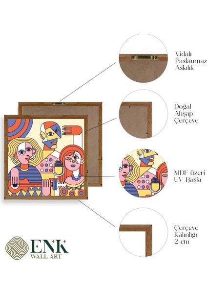 Modern Ahşap Çerçeveli Tablo fırsatları