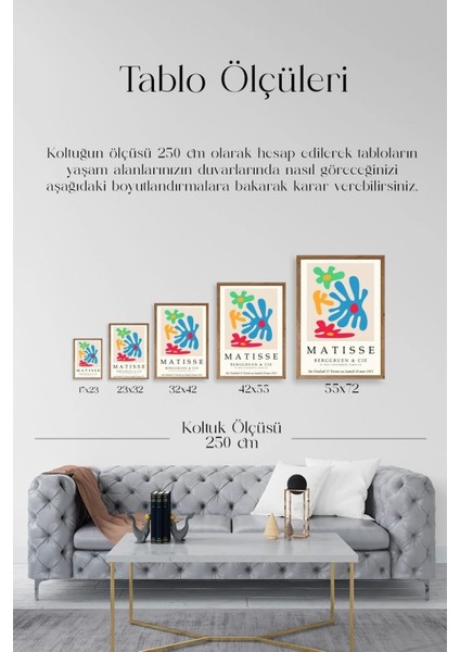 Modern Ahşap Çerçeveli Tablo indirimleri