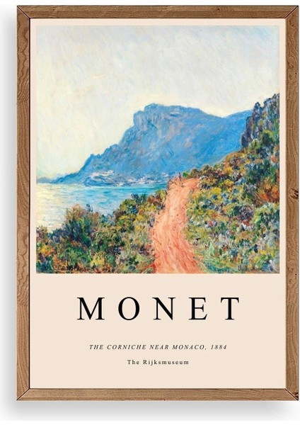 Monet Ahşap Çerçeveli Tablo