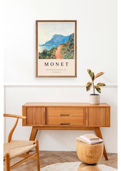 Monet Ahşap Çerçeveli Tablo modelleri