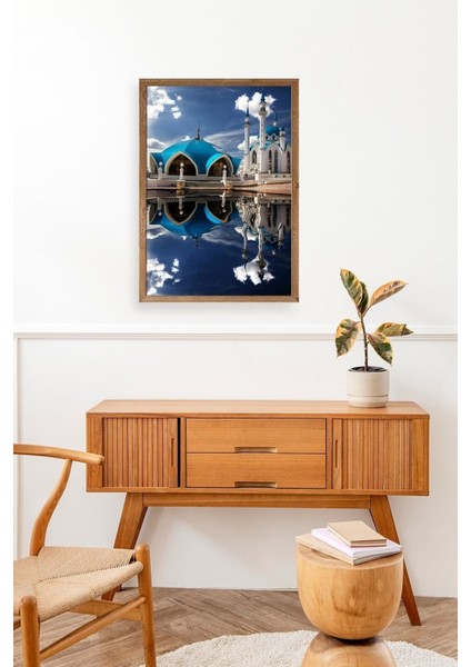 Kabe Camii Ahşap Çerçeveli Tablo modelleri