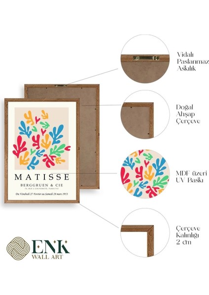 Modern Ahşap Çerçeveli Tablo fırsatları