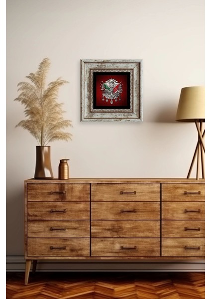 Osmanlı Tuğrası Çerçeveli Taş Tablo modelleri