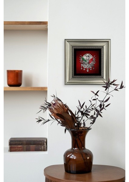 Osmanlı Tuğrası Çerçeveli Taş Tablo fırsatları