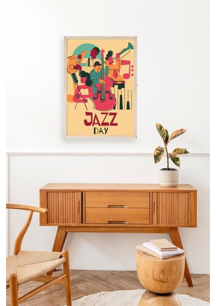 Jazz Ahşap Çerçeveli Tablo modelleri