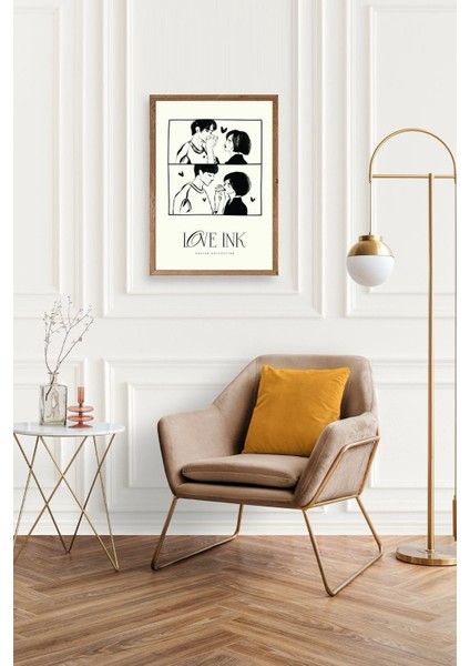 Love Ahşap Çerçeveli Tablo fiyatları