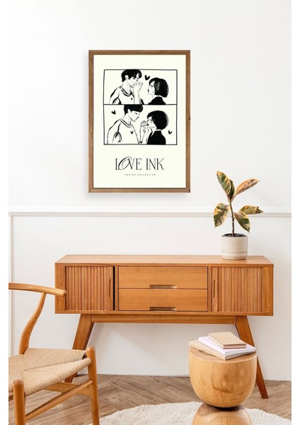Love Ahşap Çerçeveli Tablo modelleri