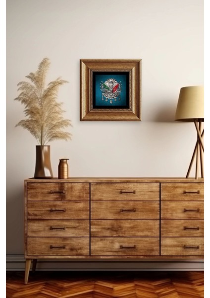 Osmanlı Tuğrası Çerçeveli Taş Tablo modelleri