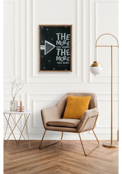 Motto Ahşap Çerçeveli Tablo modelleri